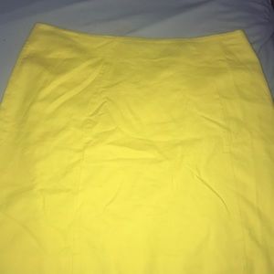 Bright Sun Yellow Skirt.